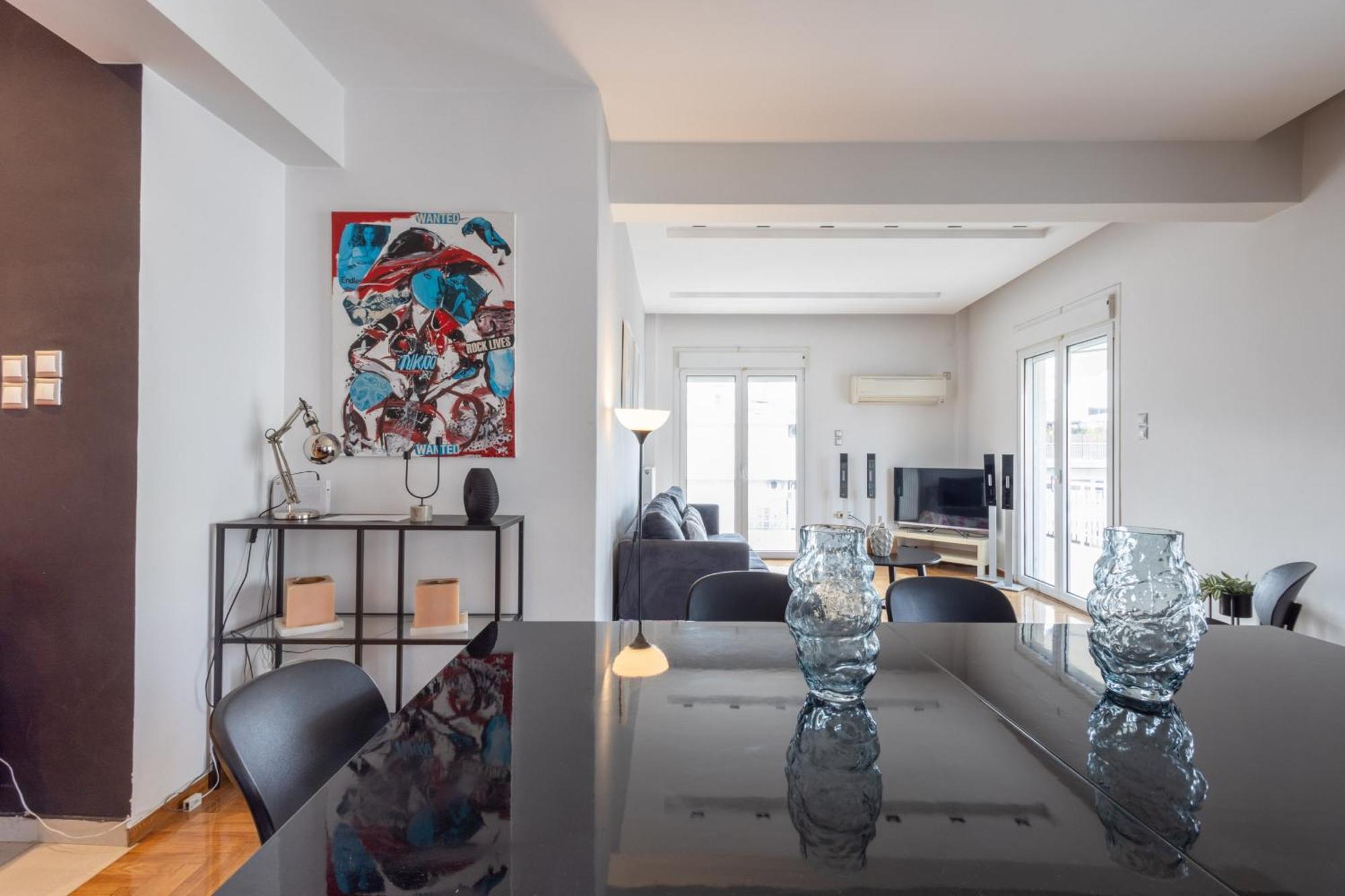 A Luxury & Comfortable Apt In Athens Ngoại thất bức ảnh